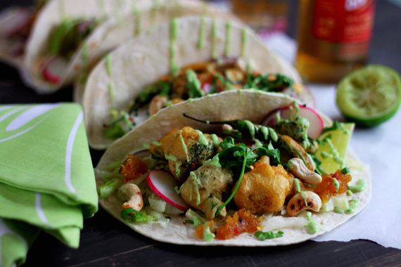 Indian Cauliflower Tacos - Street Food - Sanjana.Feasts