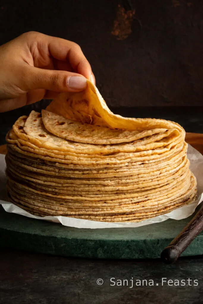 chapati indian flatbread roti