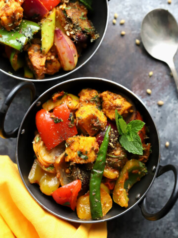 Kadai Tofu and Vegetables