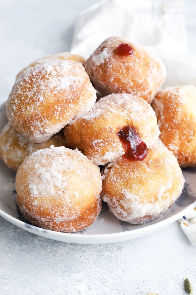 Easy Jam Doughnuts  Bakery Style    British Baking Recipes - 24