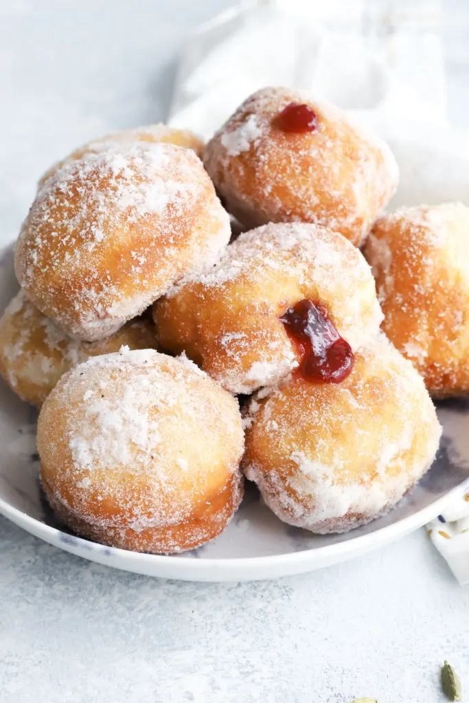 Easy Jam Doughnuts  Bakery Style    British Baking Recipes - 37