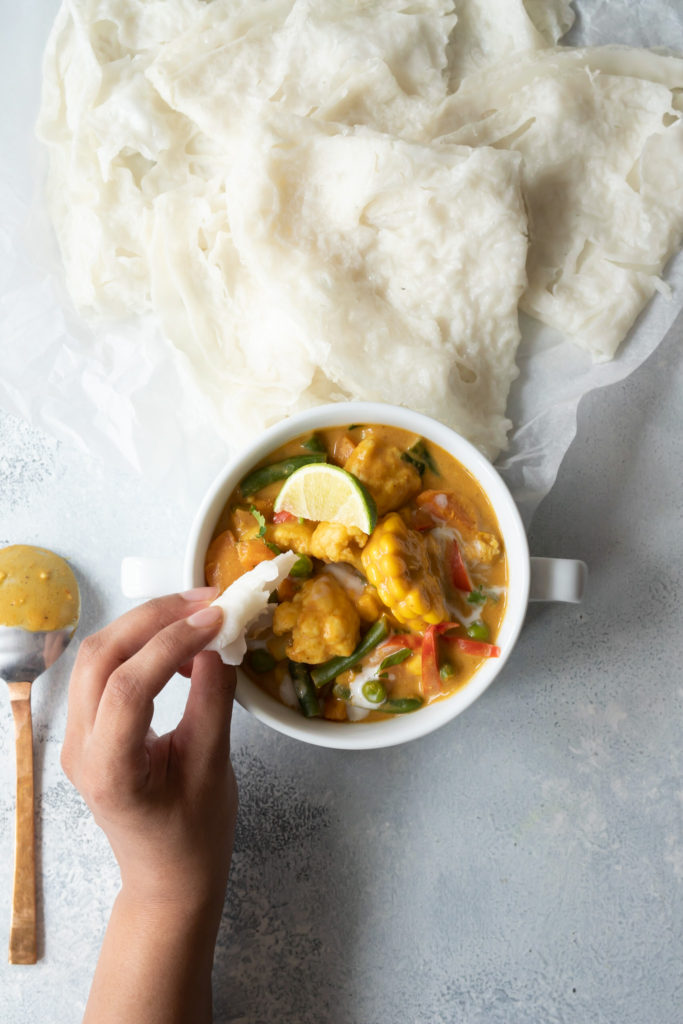 Vegetable & Coconut Milk Curry recipe