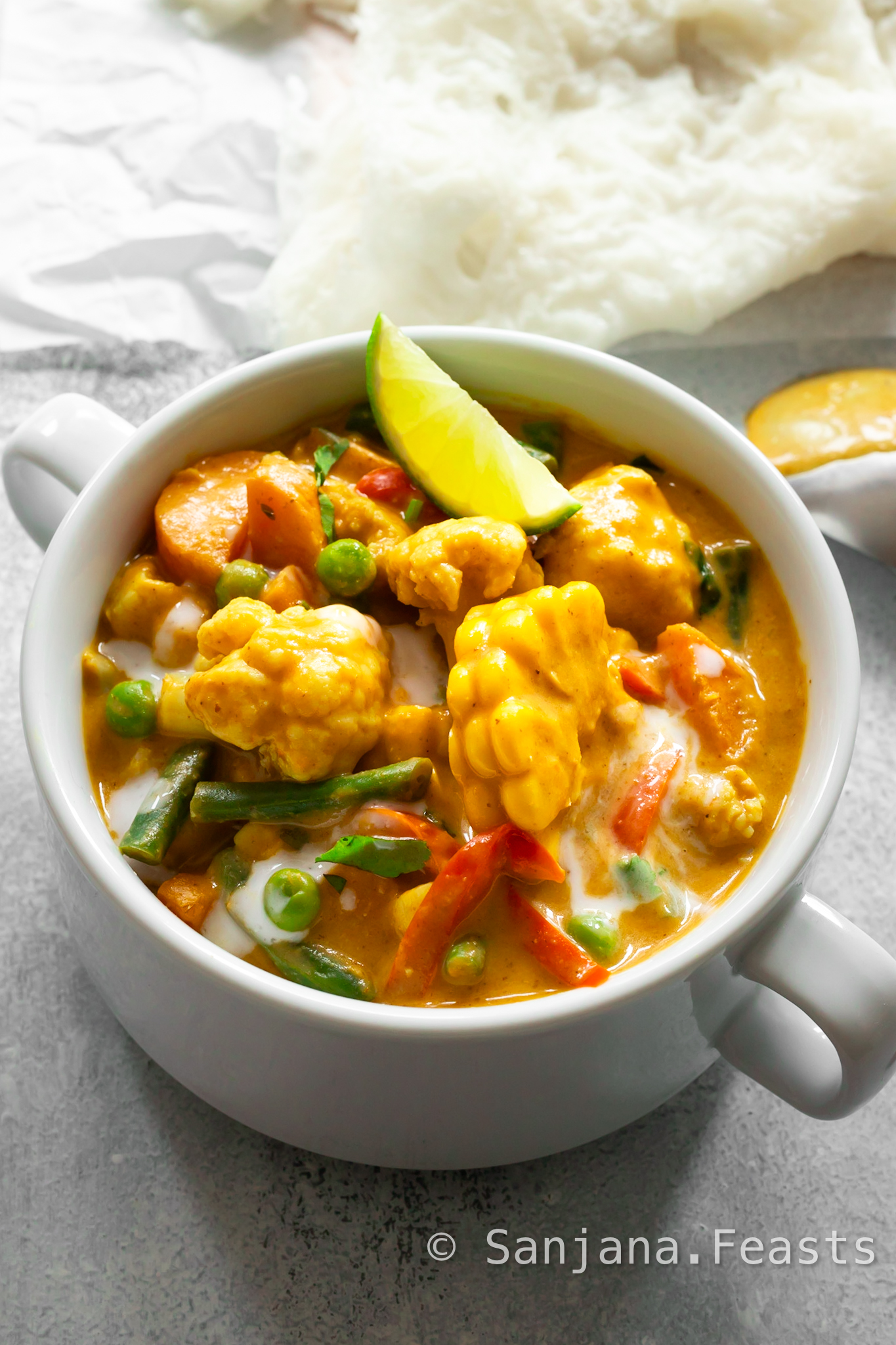 Vegetable Curry with Coconut milk