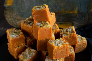 Mohanthal And Dhilo Mohanthal - Sanjana.Feasts - Indian Sweets