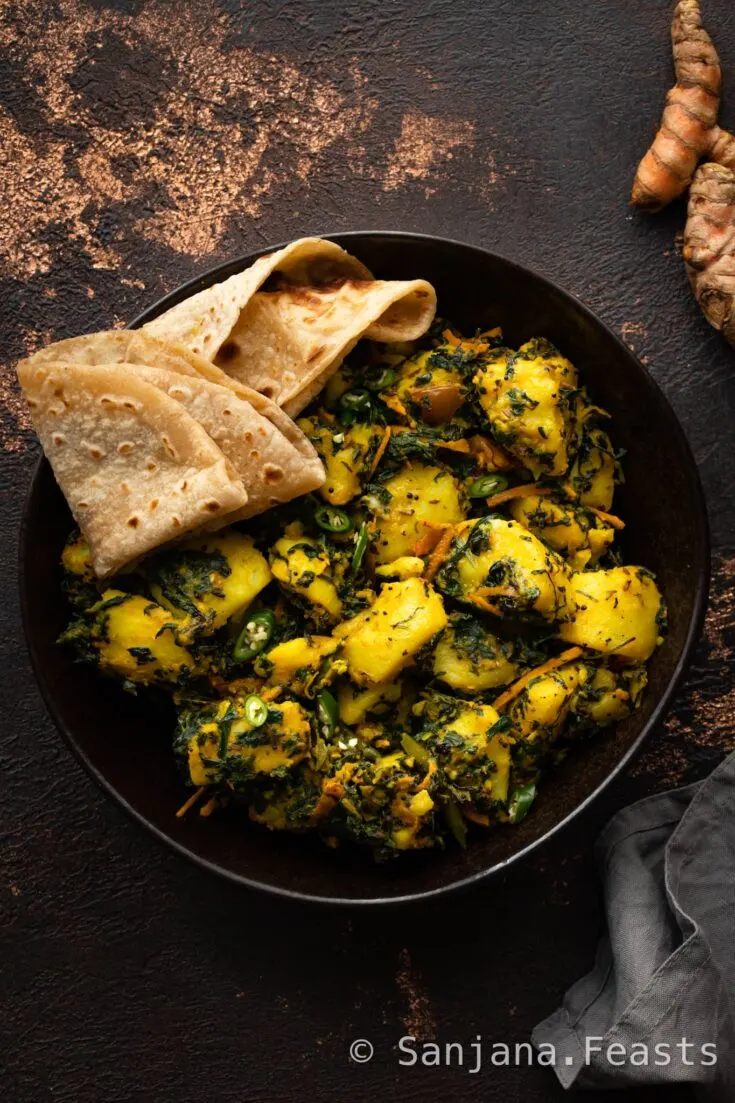 How to make Aloo Methi