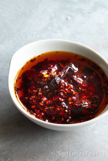 Crispy Chilli Oil Aubergine - Sanjana.Feasts - Indo-Chinese Recipes