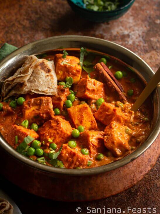 Matar Paneer