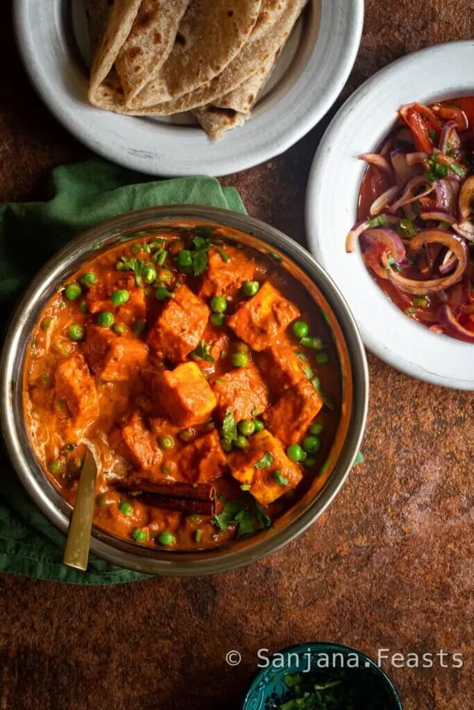 Vegan Kadai Tofu & Vegetables - Sanjana.Feasts - All Recipes