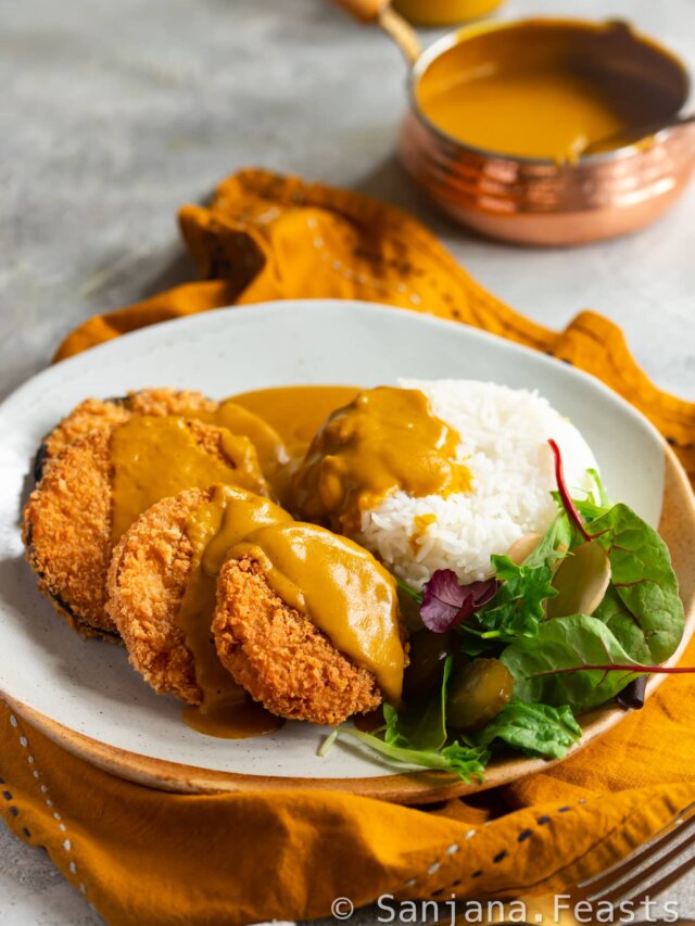 Vegan Katsu Curry - Delicious Japanese Curry - Sanjana.Feasts