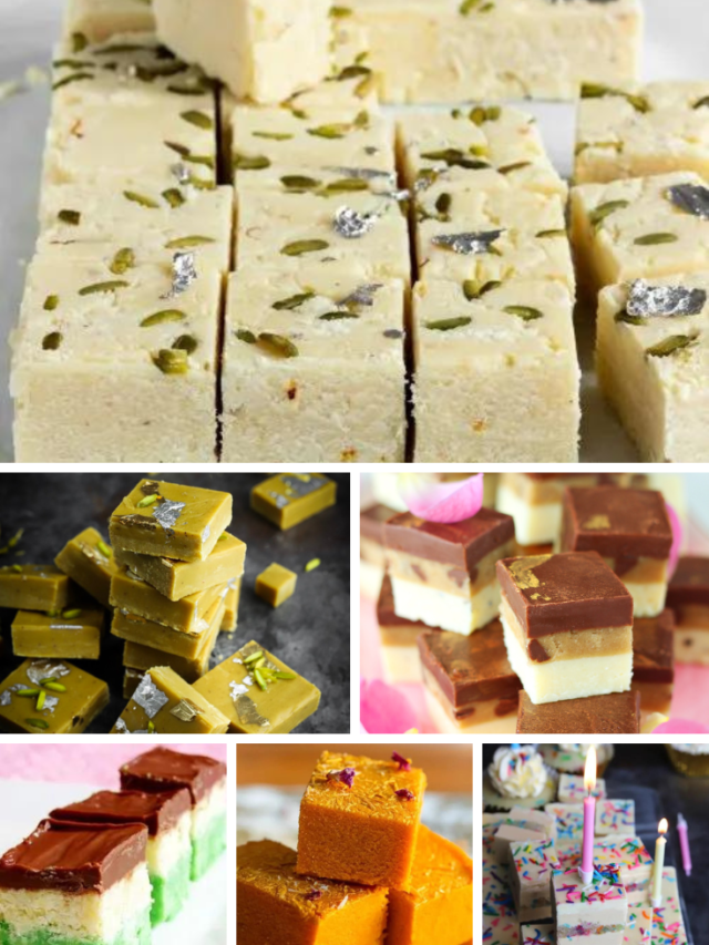 11 Burfi Recipes to Satisfy Your Sweet Tooth - Indian Sweets - Sanjana ...