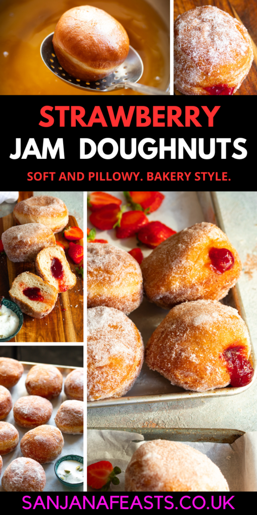 Easy Jam Doughnuts  Bakery Style    British Baking Recipes - 82