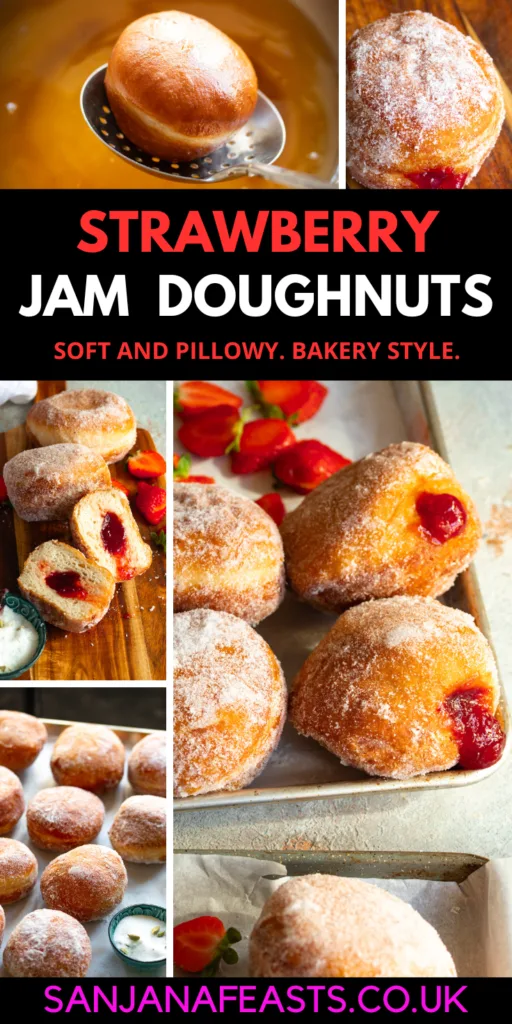 Easy Jam Doughnuts  Bakery Style    British Baking Recipes - 43