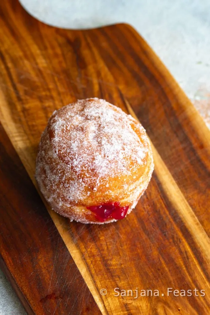 Easy Jam Doughnuts  Bakery Style    British Baking Recipes - 85