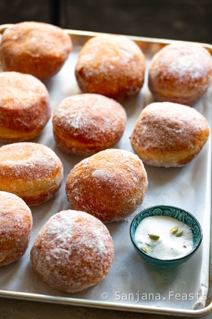 Easy Jam Doughnuts  Bakery Style    British Baking Recipes - 21