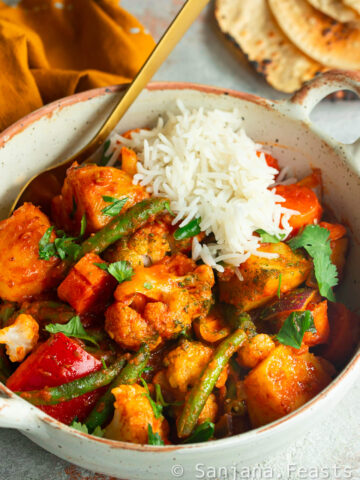 how to make vegetable curry